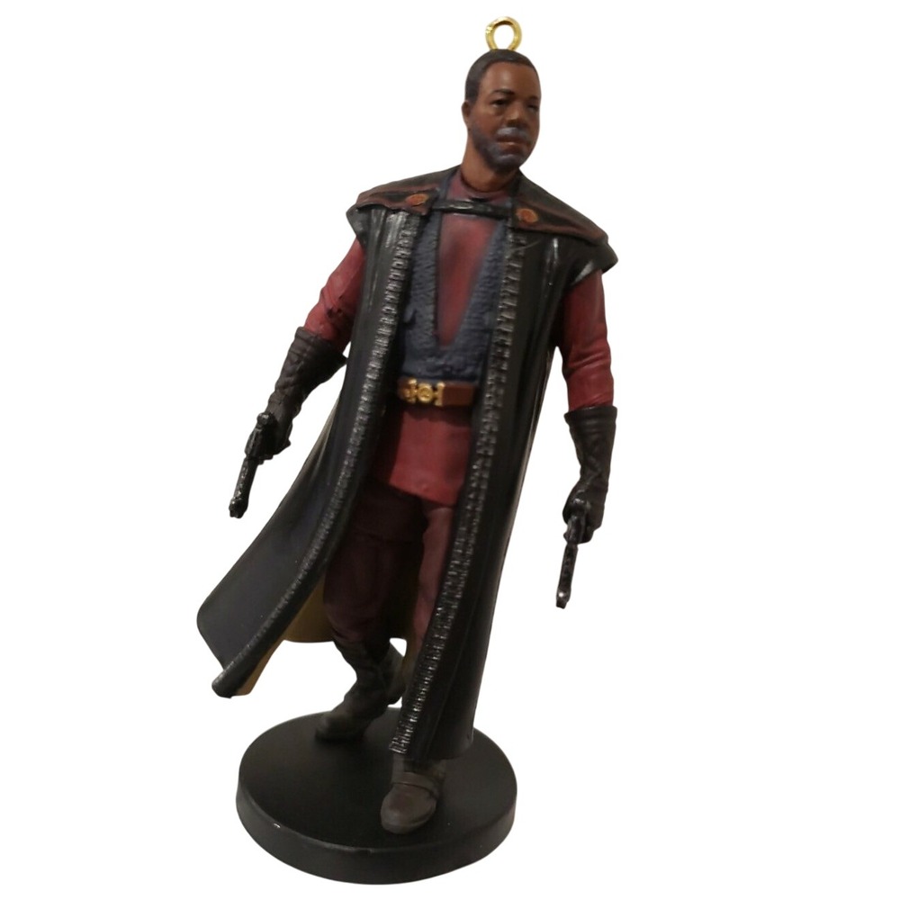 GREEF CARGA STAR WARS MANDALORIAN Figurine Holiday Christmas Tree Ornament C-16 - Picture 1 of 6